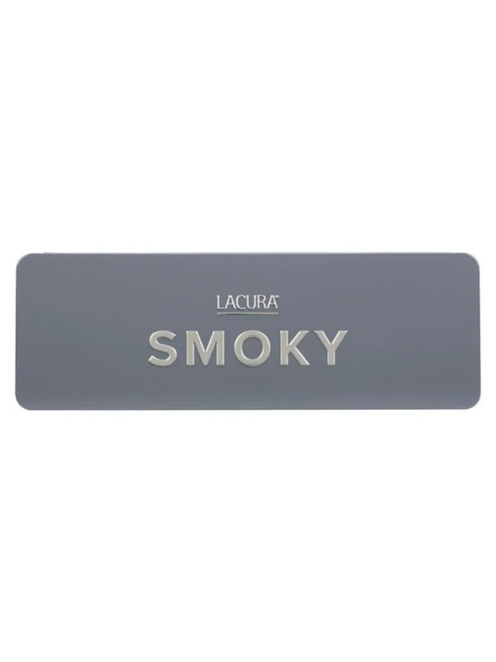 Lacura Smoky Eyeshadow Palette With 12 Shades & Brush For Bold & Neutral Looks